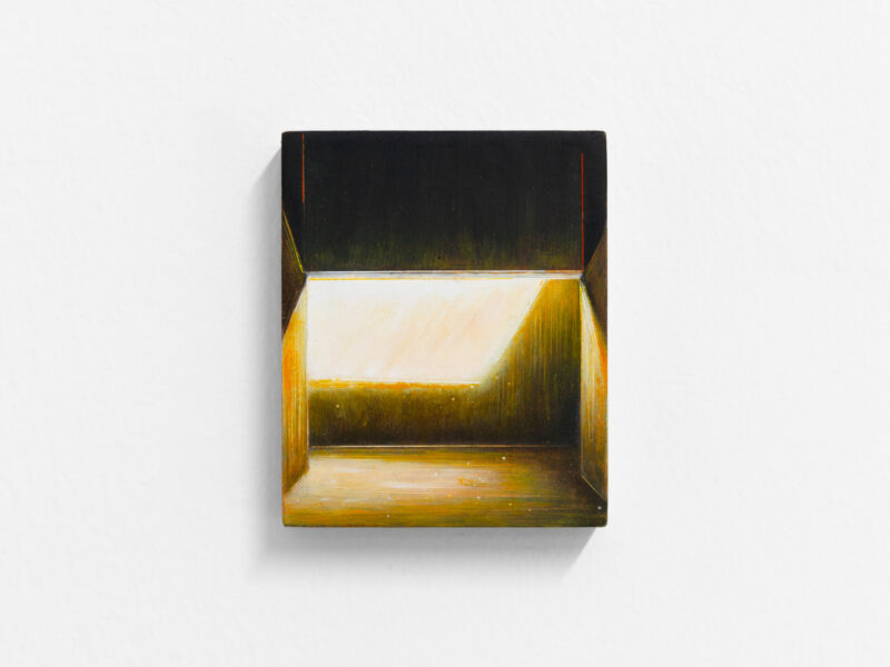 Mado XXIII, 2023 |  oil on wood, 6.1 x 5 x 1 cm